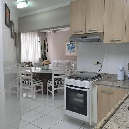 Apartamento completo na calçada da praia Apartment Guaruja Luaran gambar