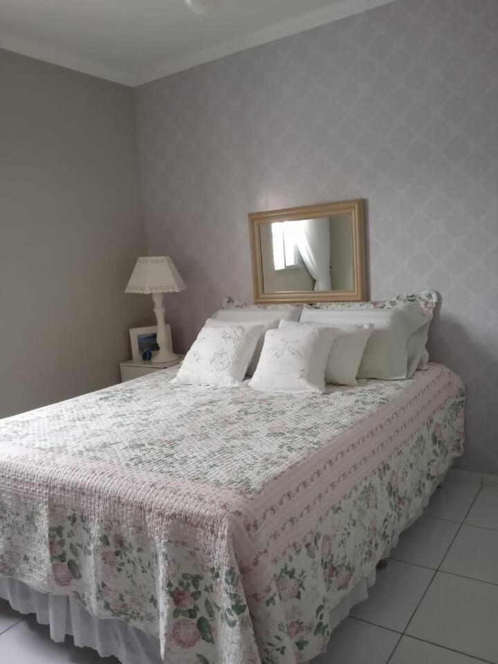 Apartamento completo na calçada da praia Apartment Guaruja Luaran gambar