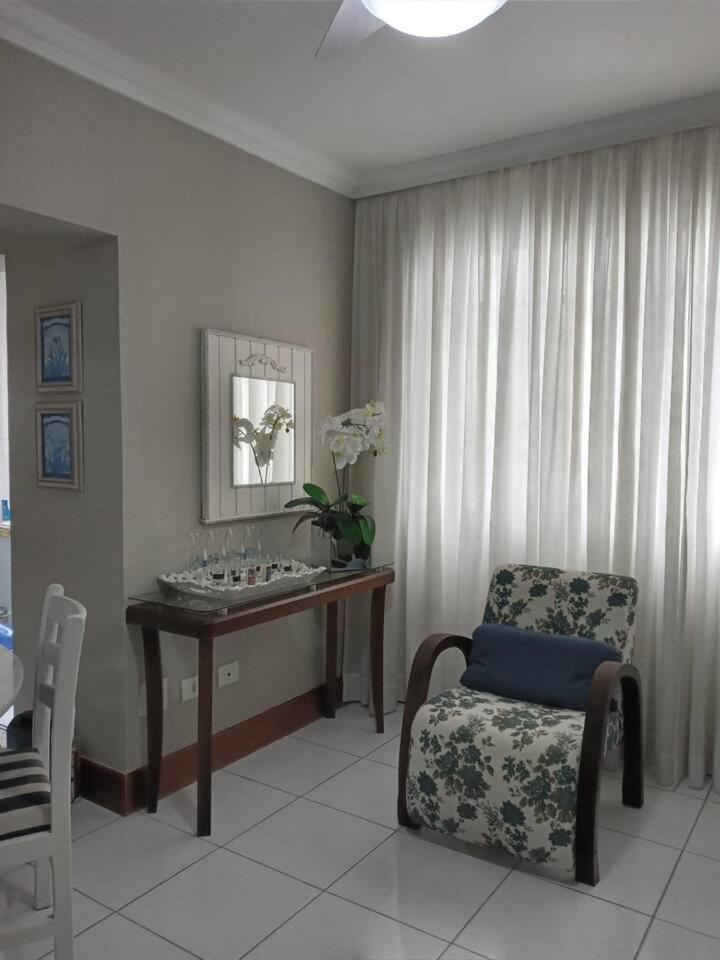 Apartamento completo na calçada da praia Apartment Guaruja Luaran gambar